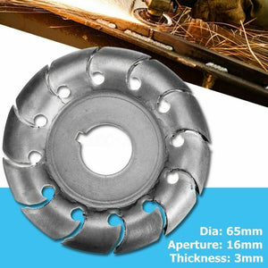 Electric Angle Grinder Shaping Blade Wood